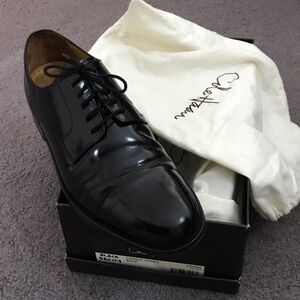 Cole Haan Men's Glossy Black Oxfords